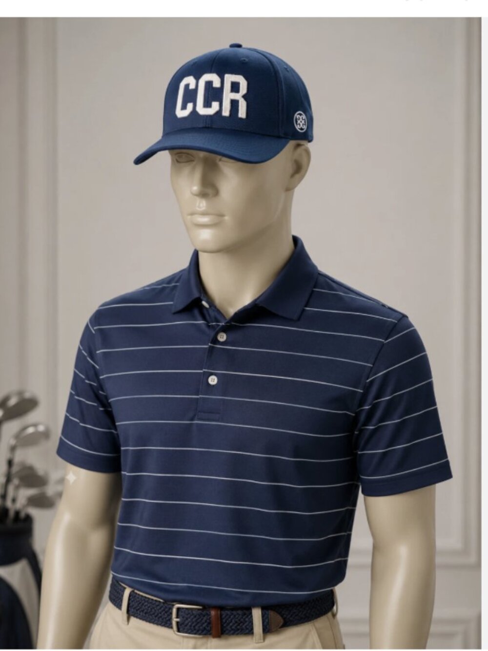 G/FORE CCR Country Club of Rochester Snapback Hat Navy White NWT Golf C